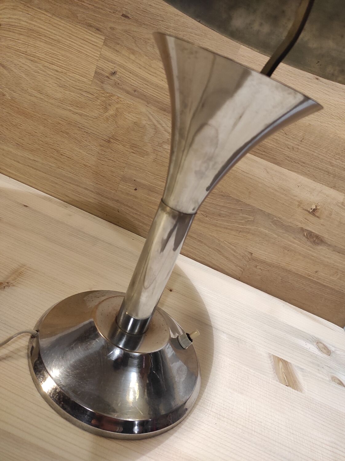 Metal mushroom lamp circa 1920 1940