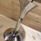 Lampe champignon en métal vers 1920 1940
