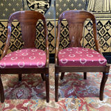 Pair of gondola chairs