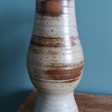 Stoneware pitcher signed Jean Tessier, Atelier Le Cep