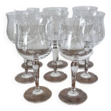 Verres a pied