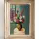 Tableau peinture sur toile bouquet de fleurs