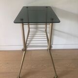 small glass-service table