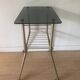 small glass-service table