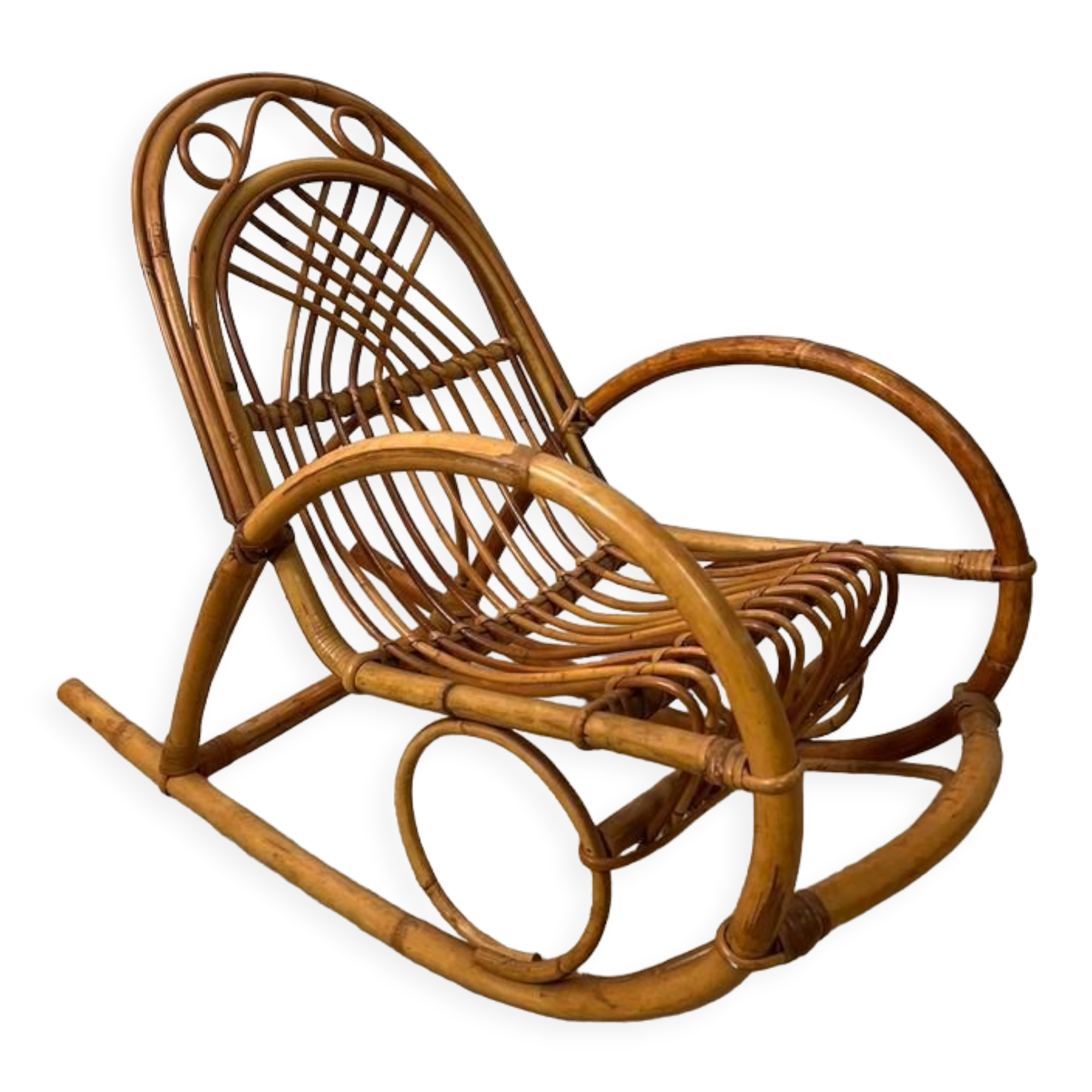 Rocking-chair enfant vintage