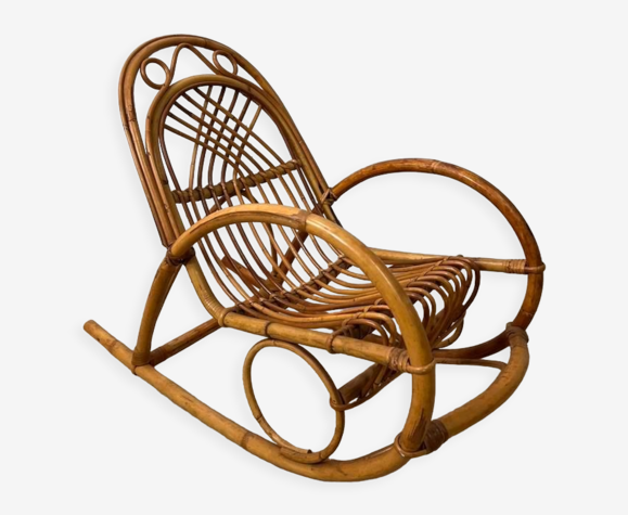 Rocking-chair enfant vintage