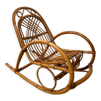 Rocking-chair enfant vintage