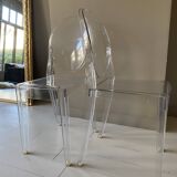 Victoria Ghost chairs, by Philippe Stark for Kartell