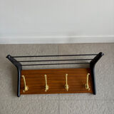 Vintage wall coat rack by Alfred Hendrickx for Belform, 60s