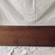 Art Deco wooden hat rack wall shelf with mirror