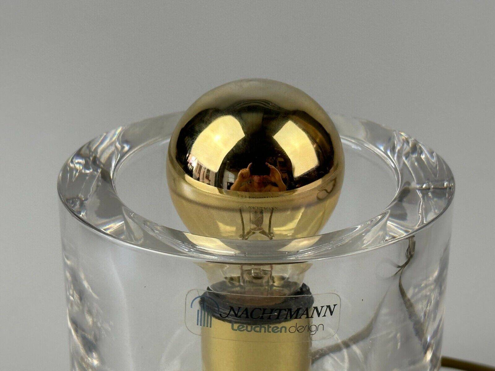 60s 70s table lamp Nachtmann Leuchten Germany Ice Cube Space Age design