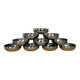 8 AMC designer stainless steel cups