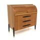 Scandinavian teak secretary, Bröderna Gustafssons, Sweden, 1950