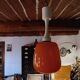 Suspension vintage  70's - opaline orange