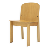 Wooden chair by Luca Meda for Longoni, 1970s