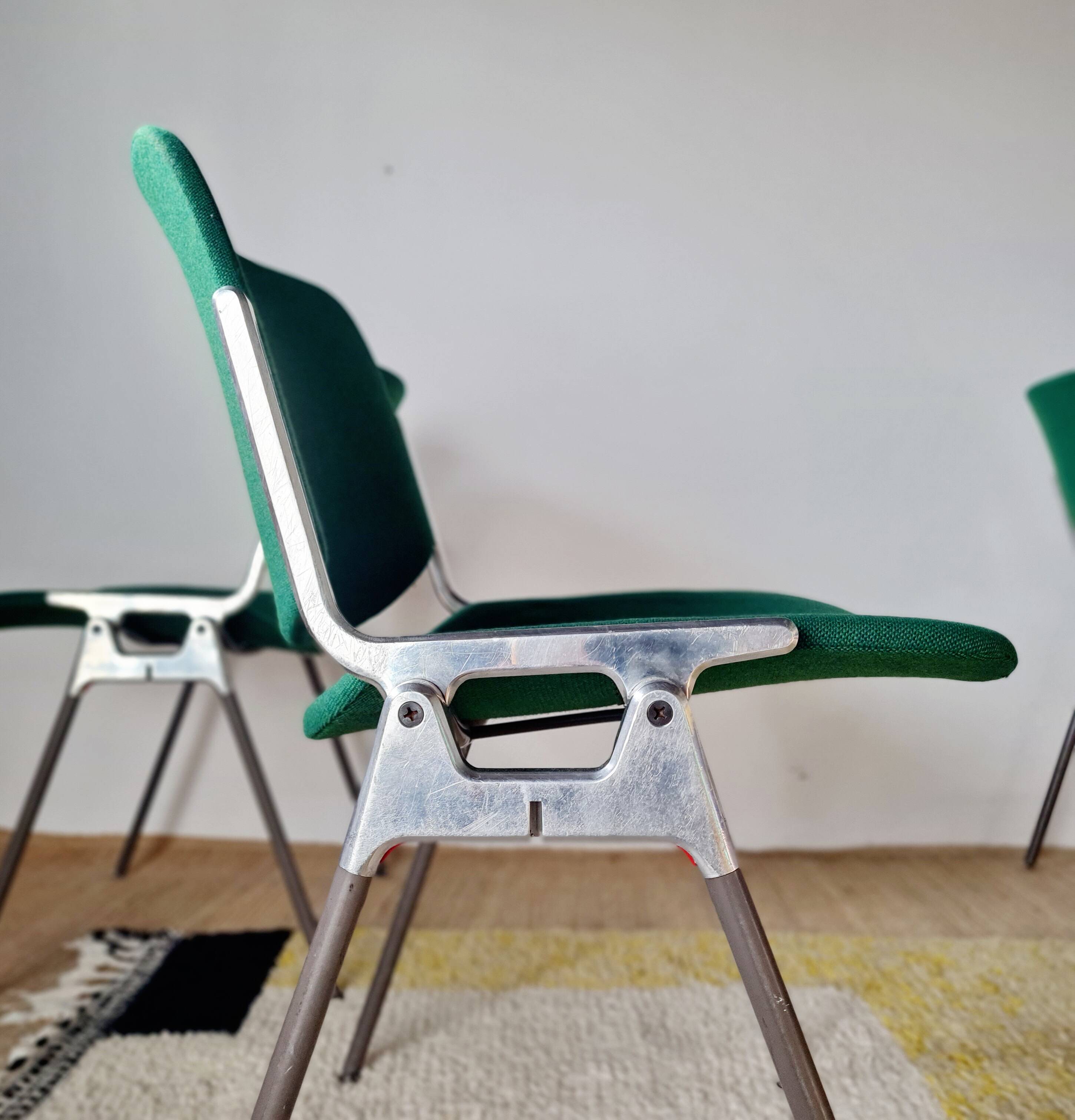 4 chairs by Giancarlo Piretti for Castelli, 1970