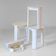 Italian Space Age Plastic Stools by Olaf von Bohr for Gedy, set of four