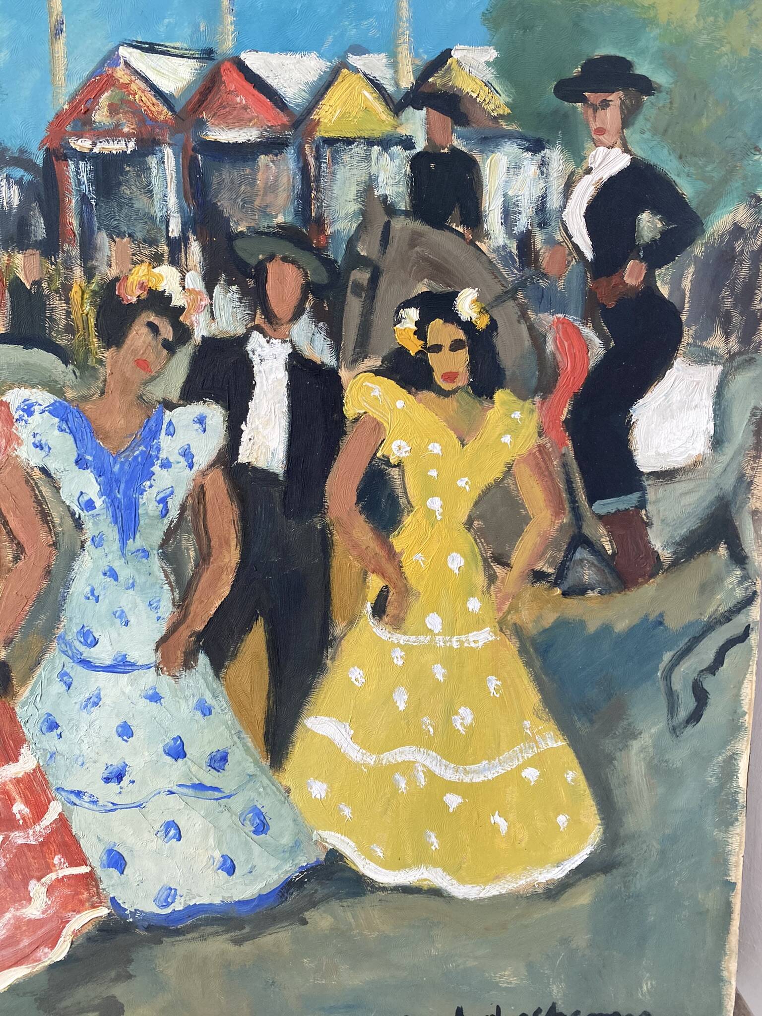 Spanish dancers signed