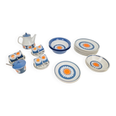 Daisy Turi Tableware from Figgjo Flint, Norway, 1960s, Set of 24