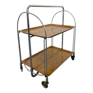 Desserte pliable mid-century de