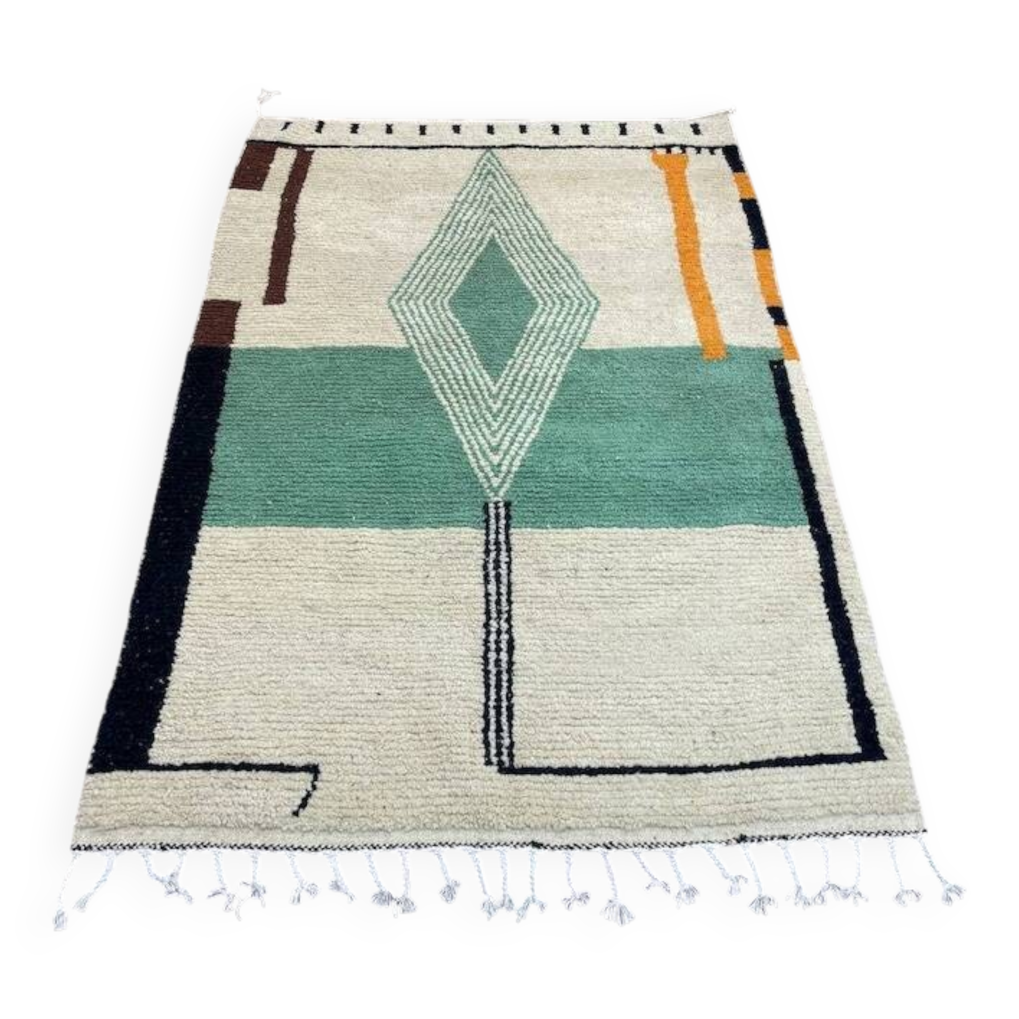 Handmade wool rug 3*2m Moroccan