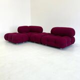 Camaleonda Modular Sofa in Bordeaux by Mario Bellini for B&B Italia