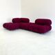 Canapé modulable Camaleonda Bordeaux par Mario Bellini pour B&B Italia