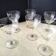 6 Verres à vin anciens