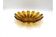 Honey glass platter, Poland, 1960s