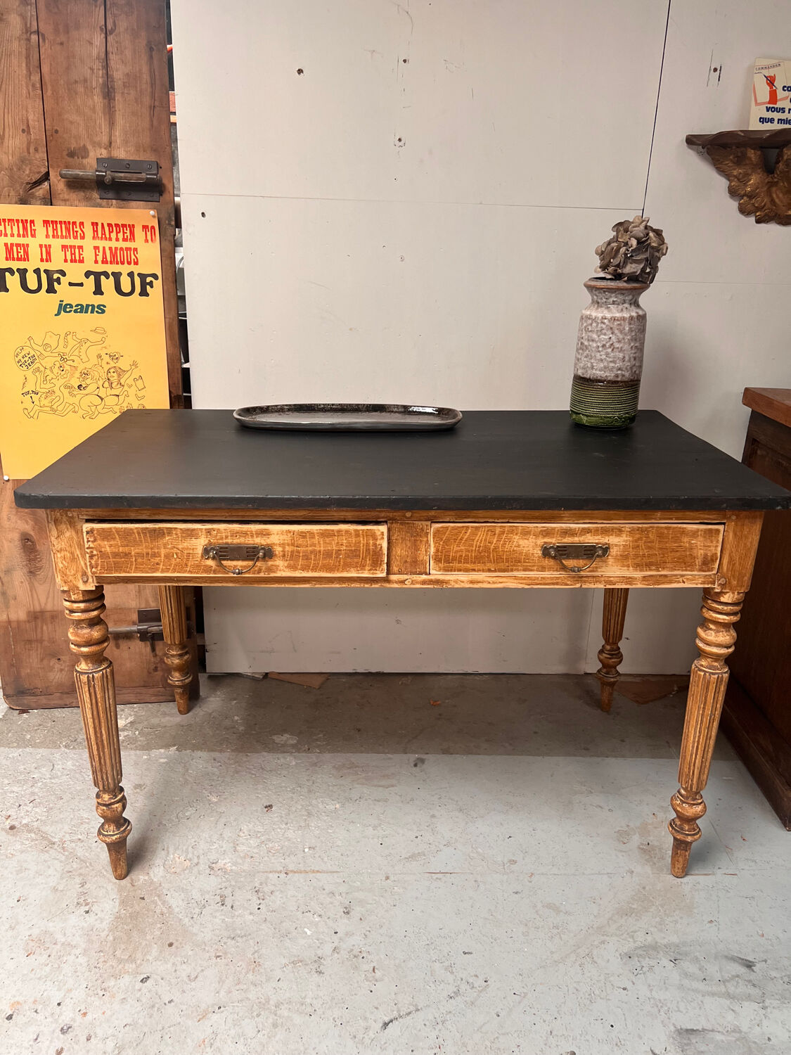 Old kitchen table