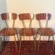 Lot of 3 chairs in formica