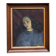 Oil portrait of young woman by Jean Hynderick