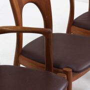 Vintage Danish dining chairs by Niels Koefoed for Koefoeds Hornslet, set of 6