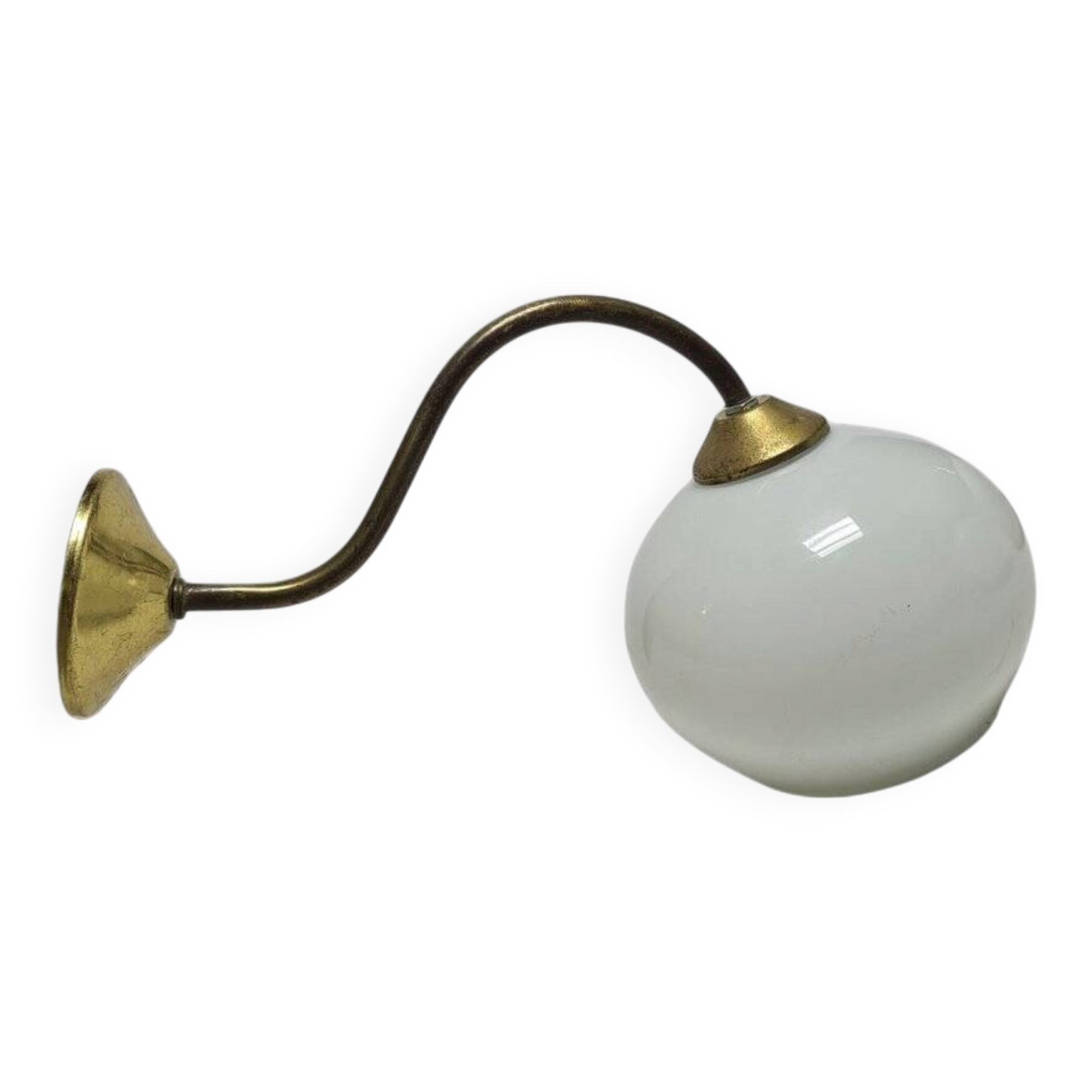Vintage Art Deco wall lamp, Poland, 1950s