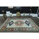 1970s Vintage Turkish Handmade Wool & Cotton Pink Area Rug 185x264
