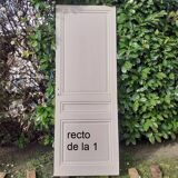 Set of 4 old solid wood interior doors