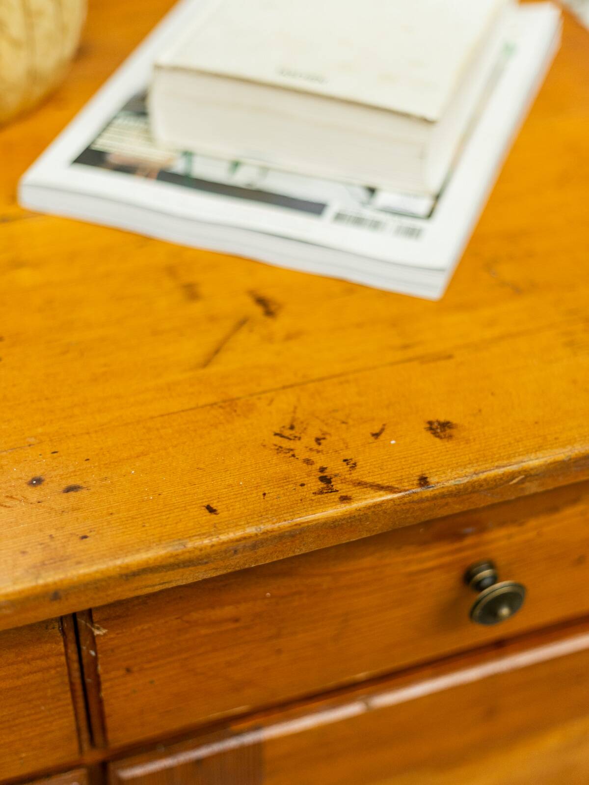 Buffet parisien en bois massif