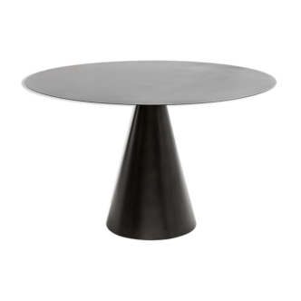 Mayra table worn effect / matt black AM. PM