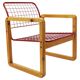 Postmodern Wire Lounge Chair Sälen, Knut & Marianne Hagberg, Ikea, 1982