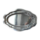 Oval stainless steel platter, Made in France