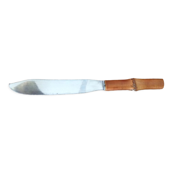 Couteau à gâteau en bambou