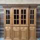 Pine shop display cabinet