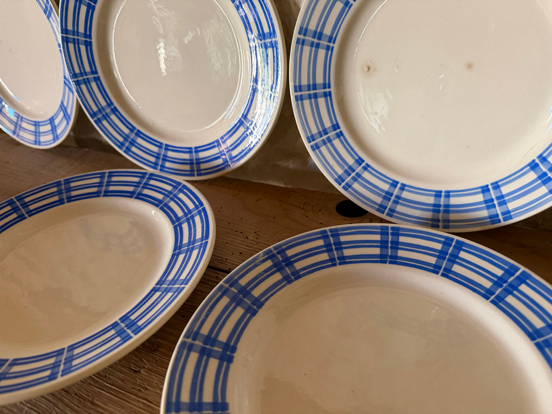 Dessert plates Badonviller