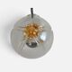 Space Age wall light in chrome and Murano glass by Mazzega – Years