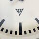 Grey Industrial Factory Wall Clock from Pragotron, 1960s