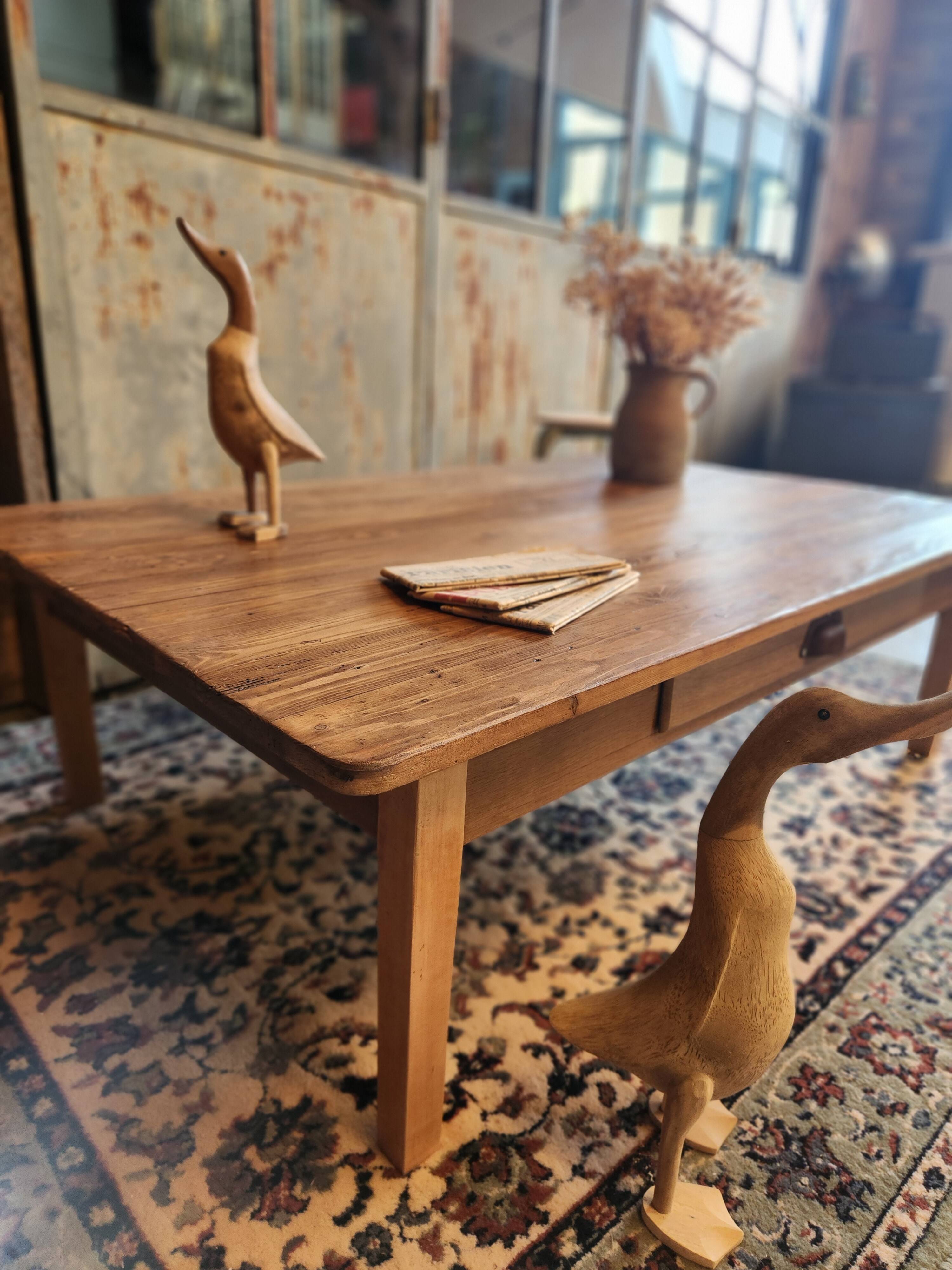 Table basse de ferme