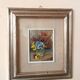 Oil painting on panel Remo Fabretti (Ancona 1905-1983) vase with flowers