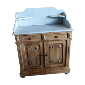 Bathroom furniture, marble and wood