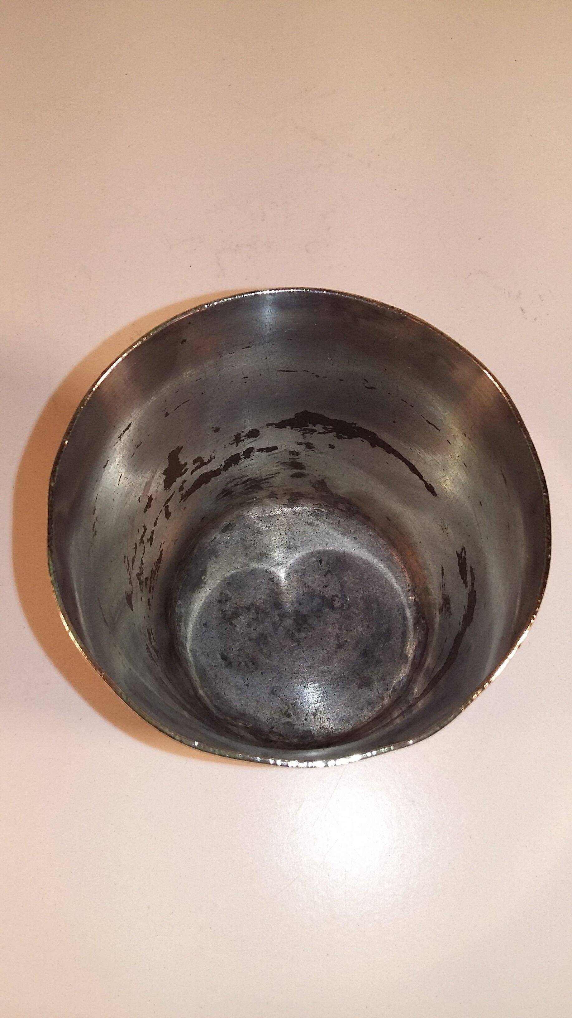 Kettledrum Christofle silver metal