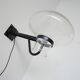 Mid-century glass wall light